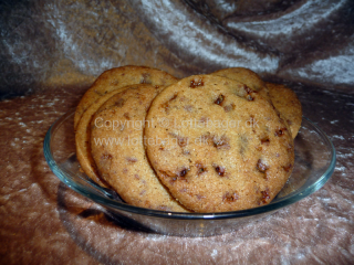 Cookies med Daim | Lottebager.dk | Bageopskrifter, kageopskrifter og opskrifter på tærte m.m.