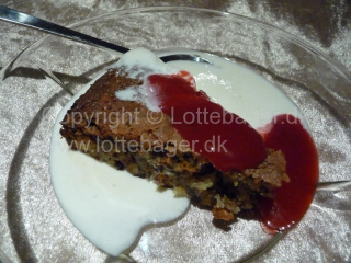 Dessertkage med marcipan | Lottebager.dk | Bageopskrifter, kageopskrifter og opskrifter på tærte m.m.