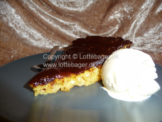 Dessert-kage med appelsin  | Lottebager.dk | Bageopskrifter, kageopskrifter og opskrifter på tærte m.m.