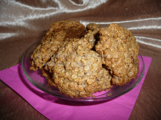 Havregrynscookies | Lottebager.dk | Bageopskrifter, kageopskrifter og opskrifter på tærte m.m.