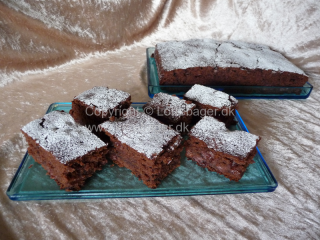 Kirsebærkage med chokolade | Lottebager.dk | Bageopskrifter, kageopskrifter og opskrifter på tærte m.m.