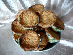 kager Makron muffins | Lottebager.dk | Bageopskrifter, kageopskrifter og opskrifter på tærte m.m.