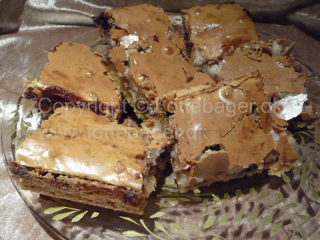 Makronsnitter | Lottebager.dk | Bageopskrifter, kageopskrifter og opskrifter på tærte m.m.