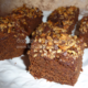 Brownies med nøddetop og Bailey - bageopskrift