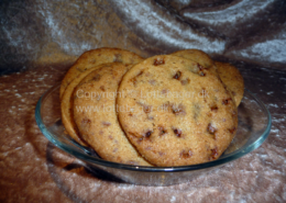 Cookies med Daim - bageopskrift