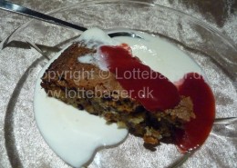 Desertkage med marcipan