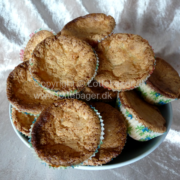 Makron muffins - bageopskrift