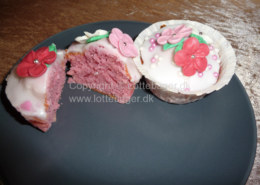 Pige prinsesse muffins cupcakes bageopskrift